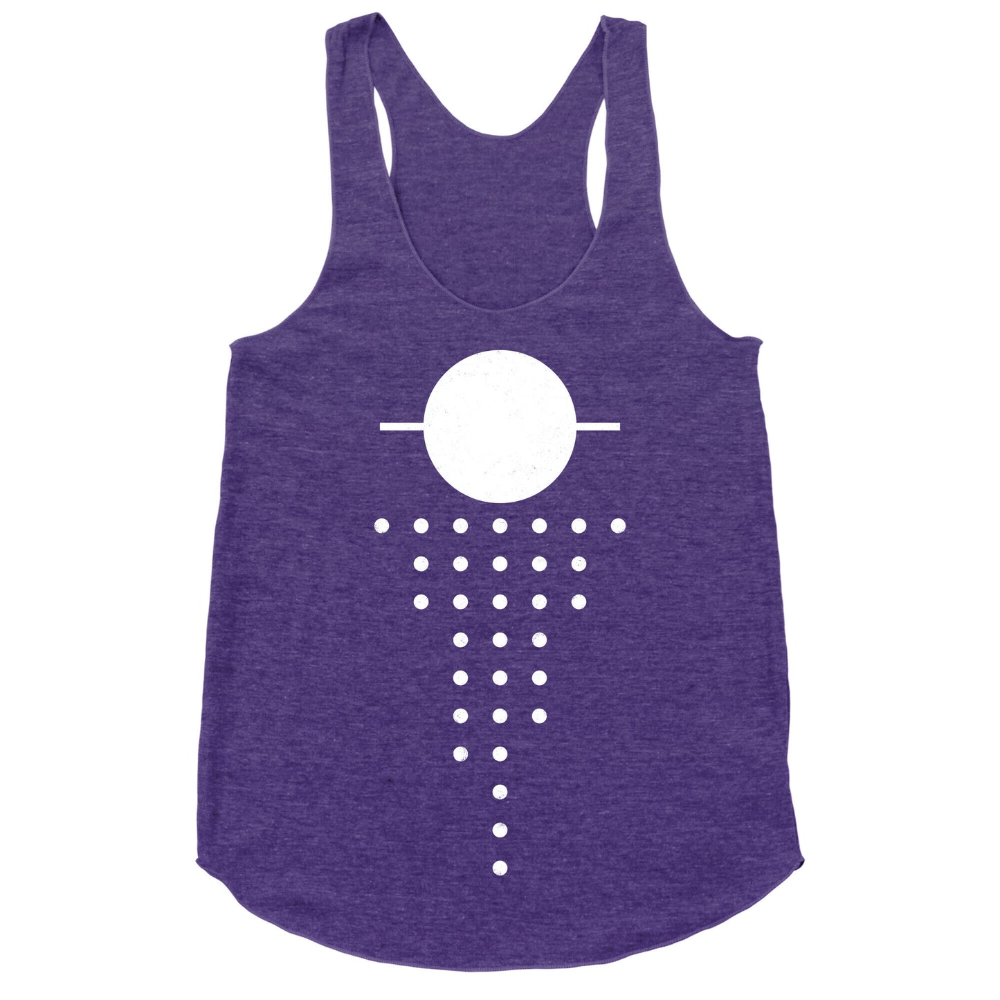 Saturn's Moons Racerback Tank