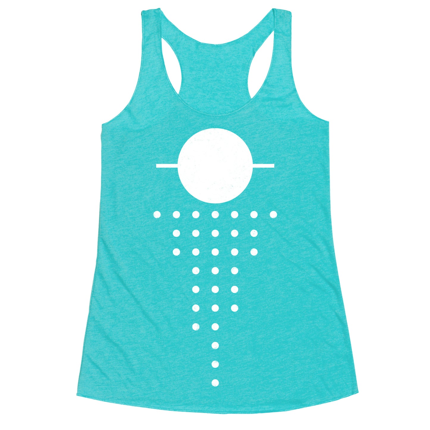 Saturn's Moons Racerback Tank