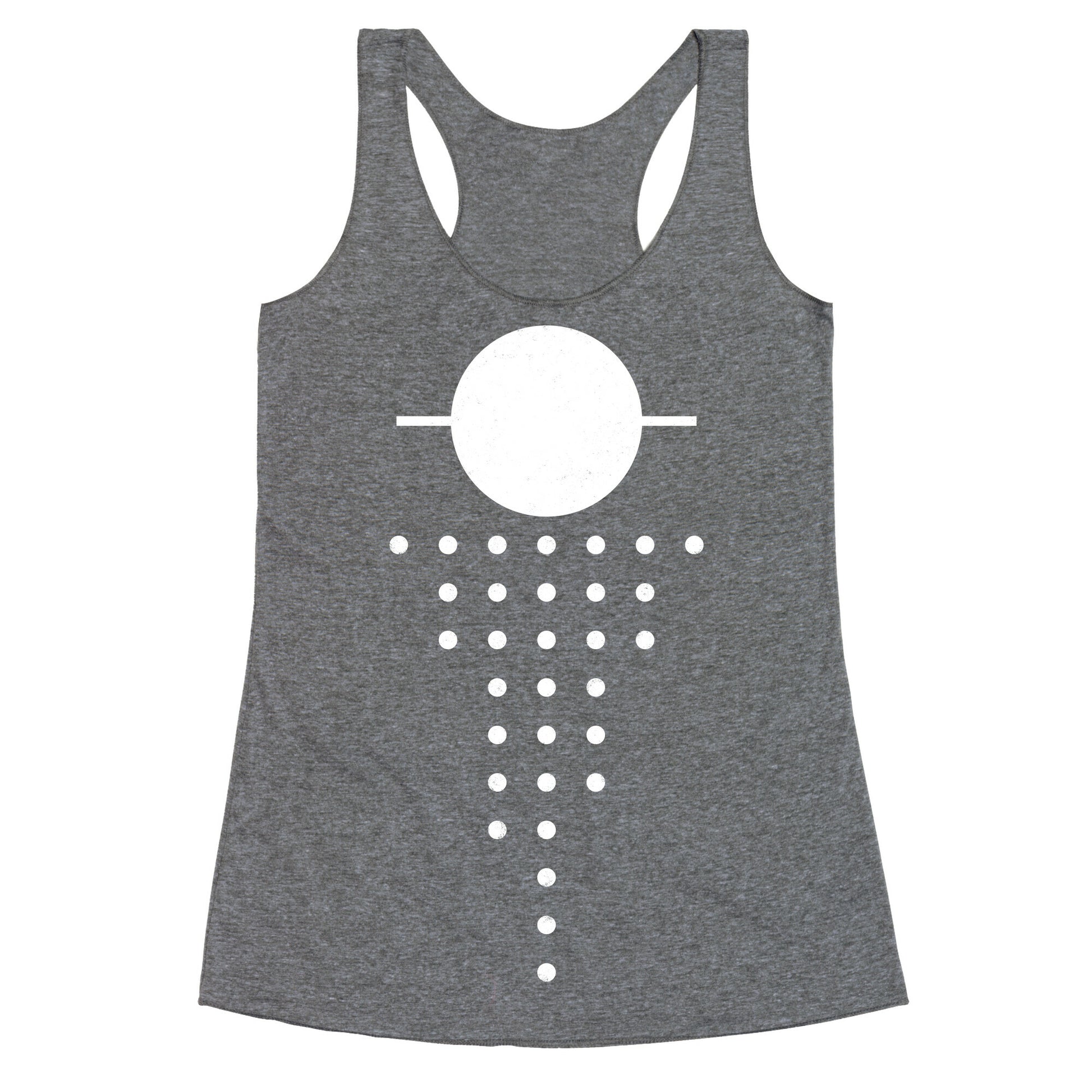 Saturn's Moons Racerback Tank