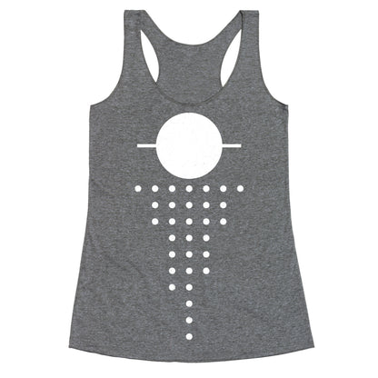 Saturn's Moons Racerback Tank