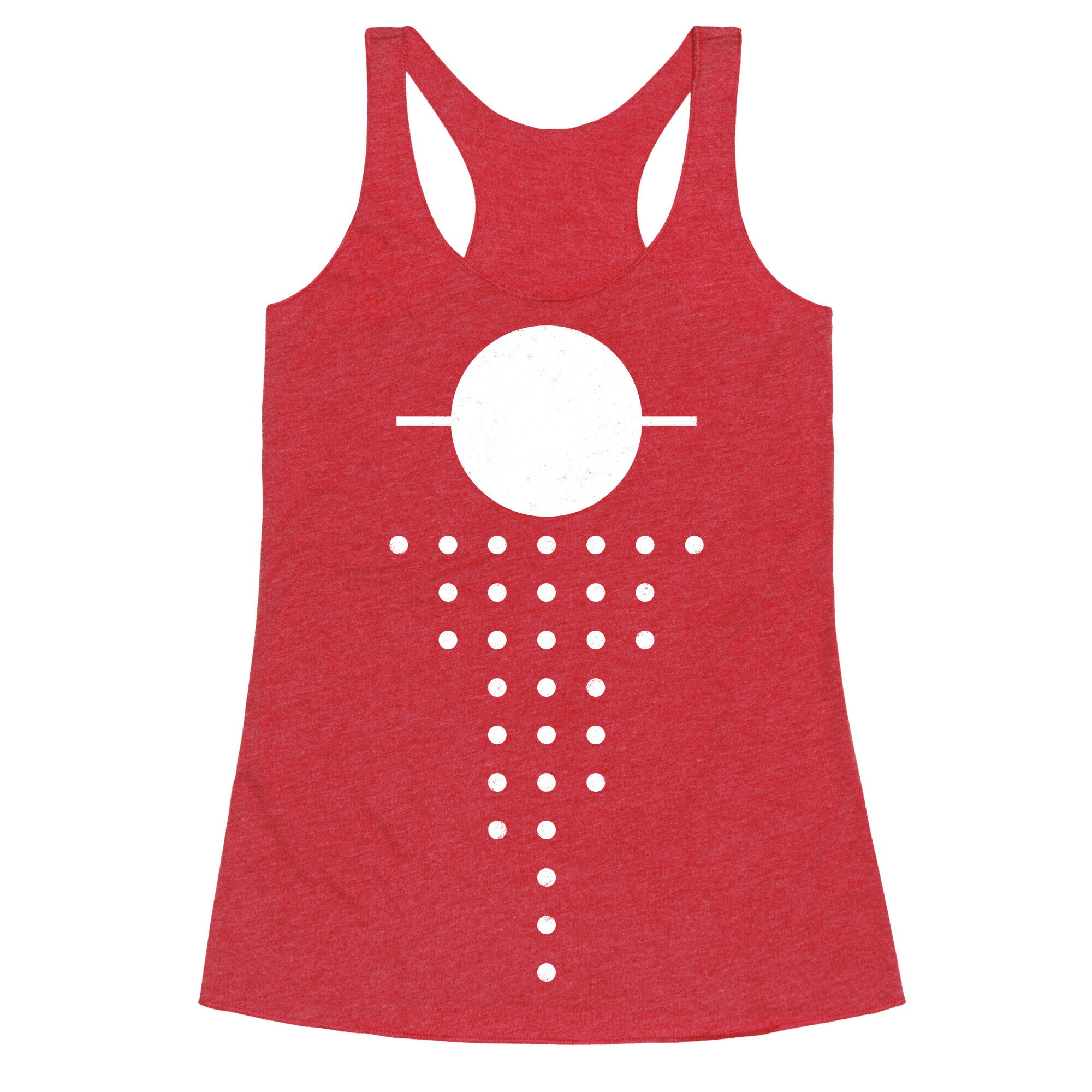 Saturn's Moons Racerback Tank