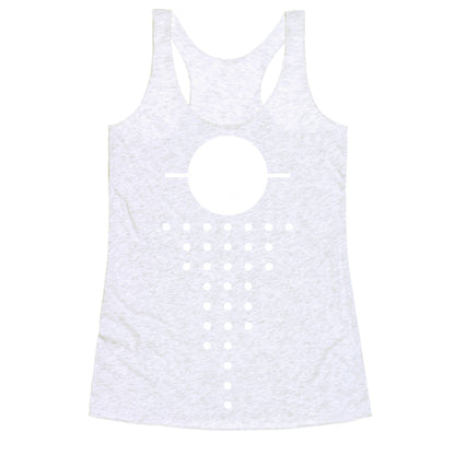 Saturn's Moons Racerback Tank
