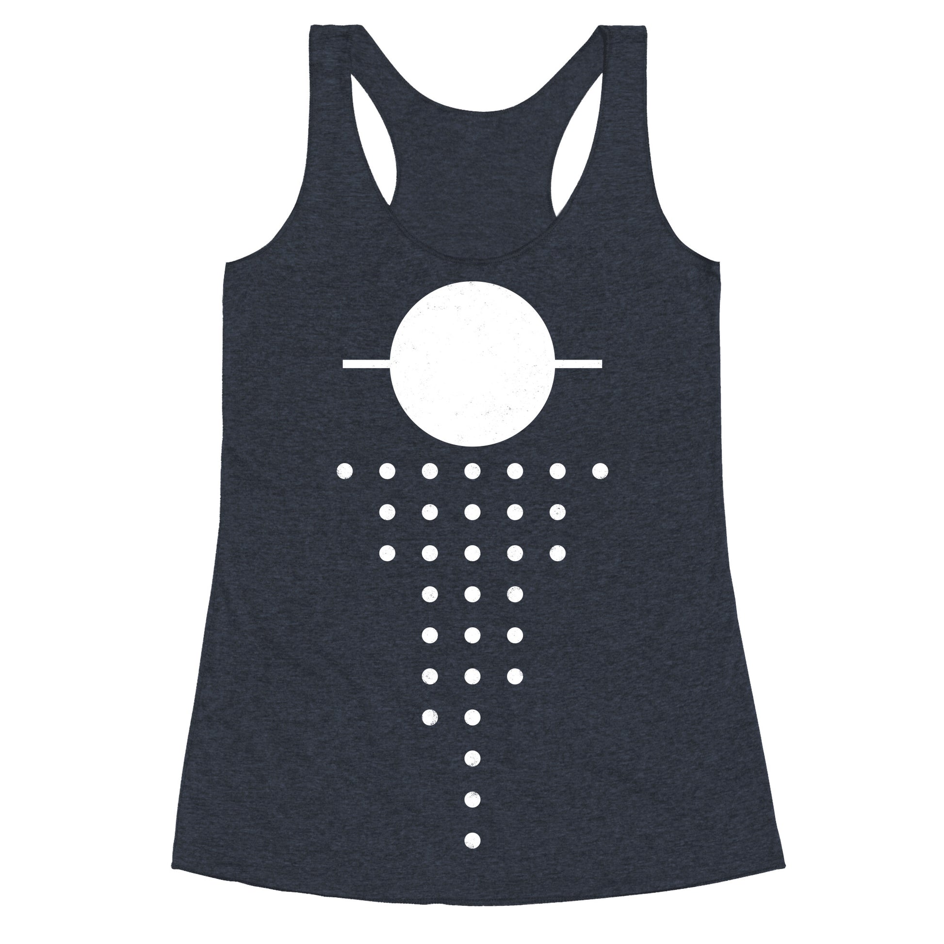 Saturn's Moons Racerback Tank