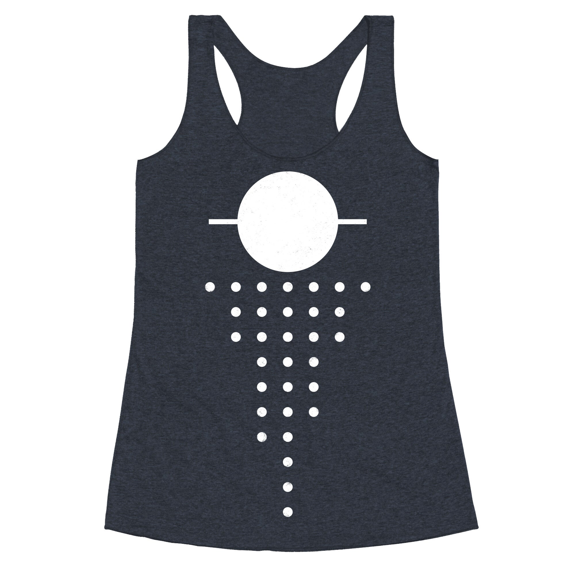 Saturn's Moons Racerback Tank