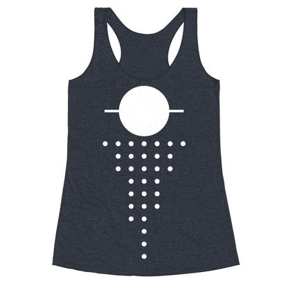 Saturn's Moons Racerback Tank