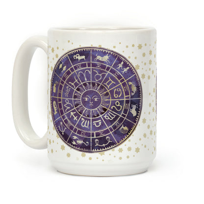 Zodiac Calendar Coffee Mug