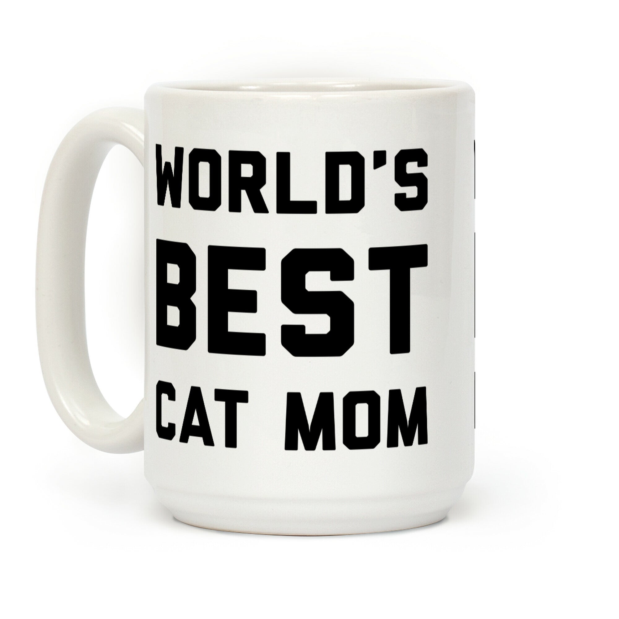 World's Best Cat Mom Coffee Mug
