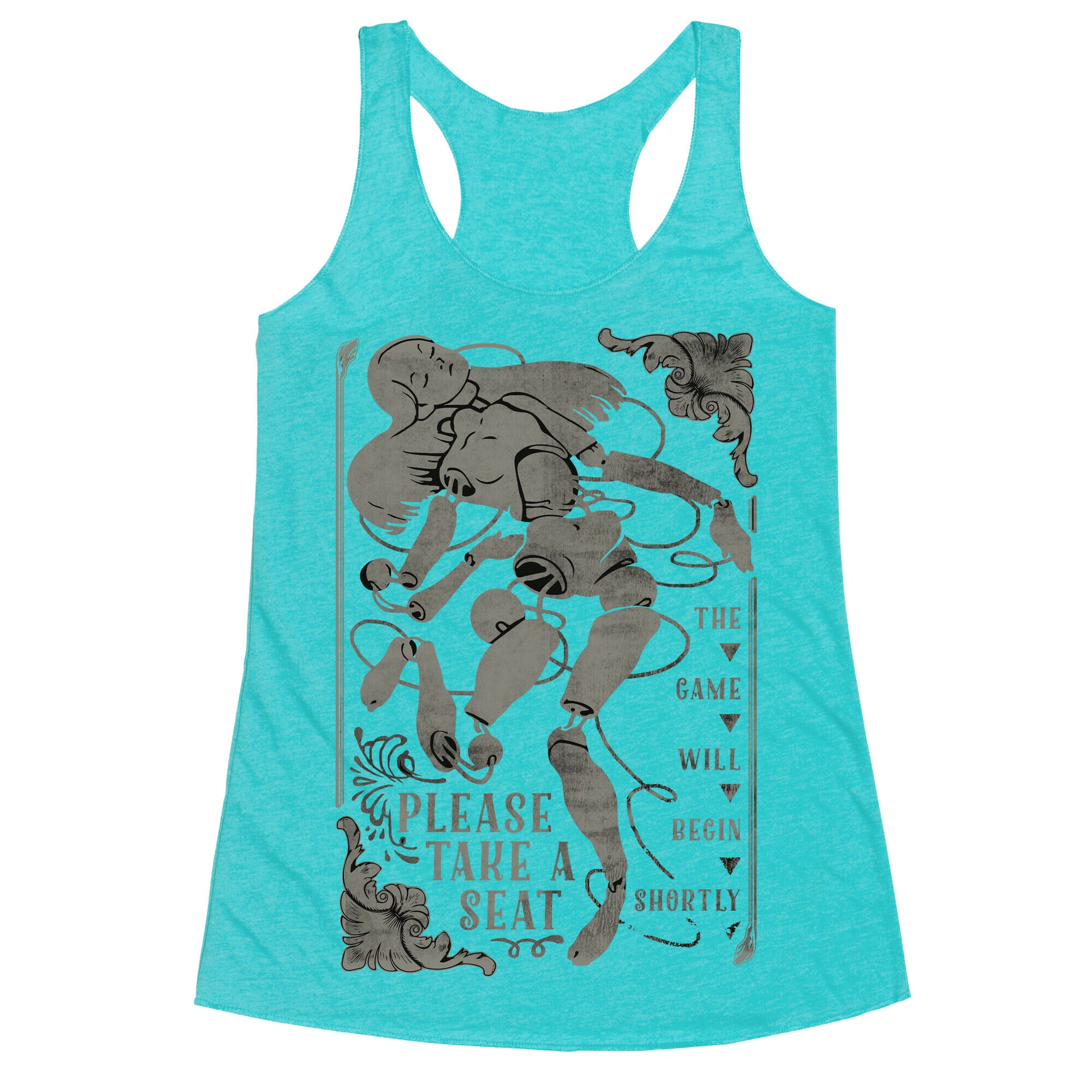Death Parade Doll Racerback Tank