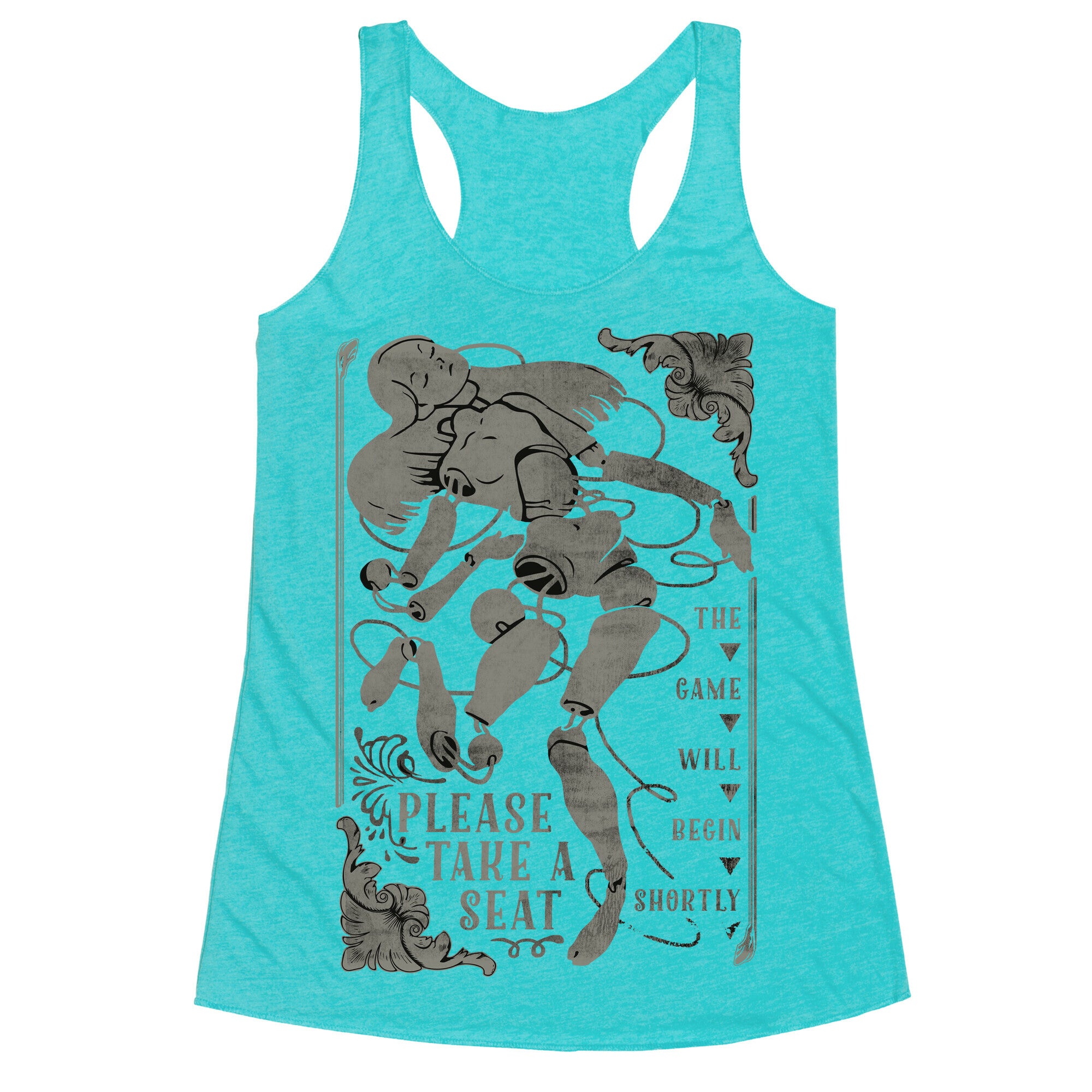 Death Parade Doll Racerback Tank