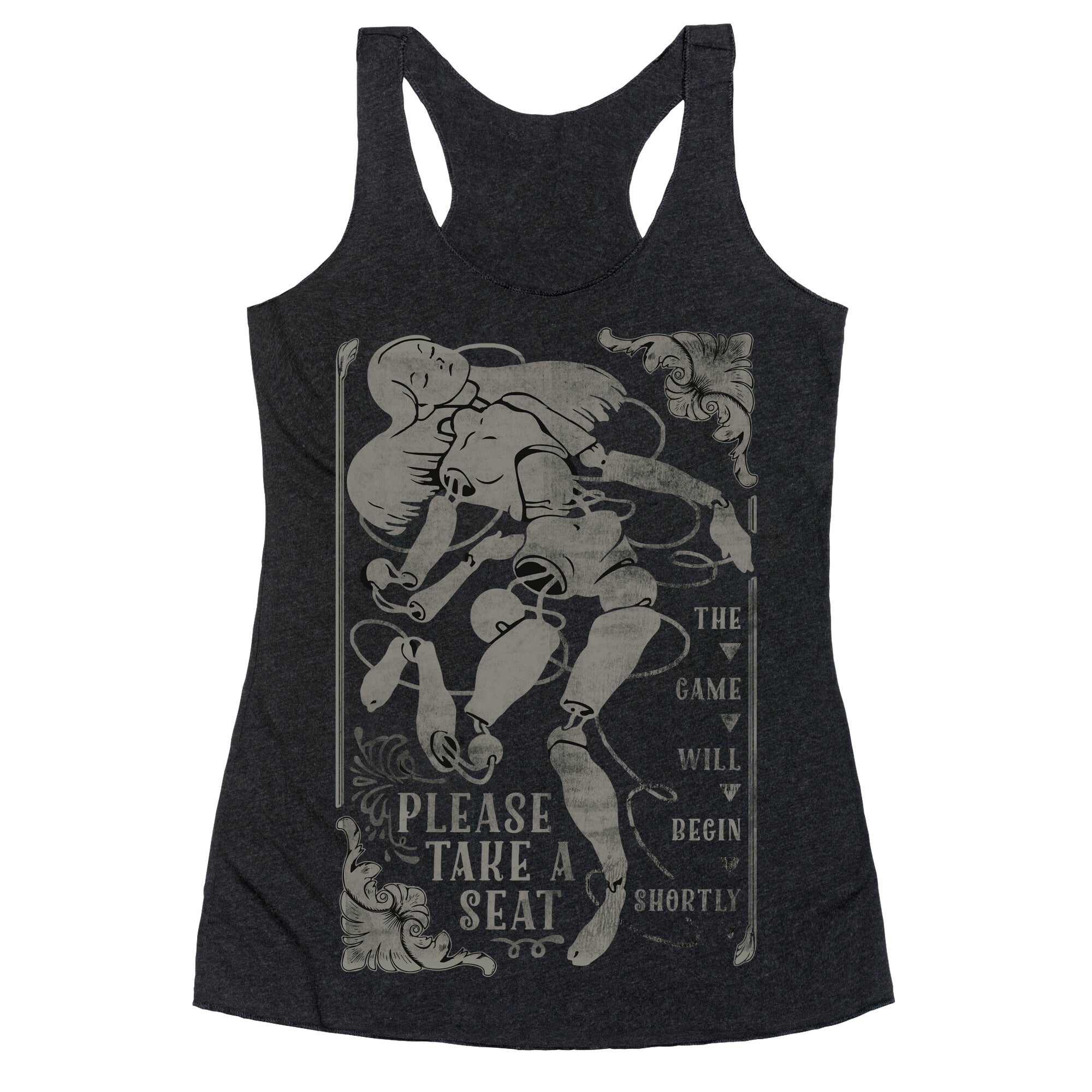 Death Parade Doll Racerback Tank