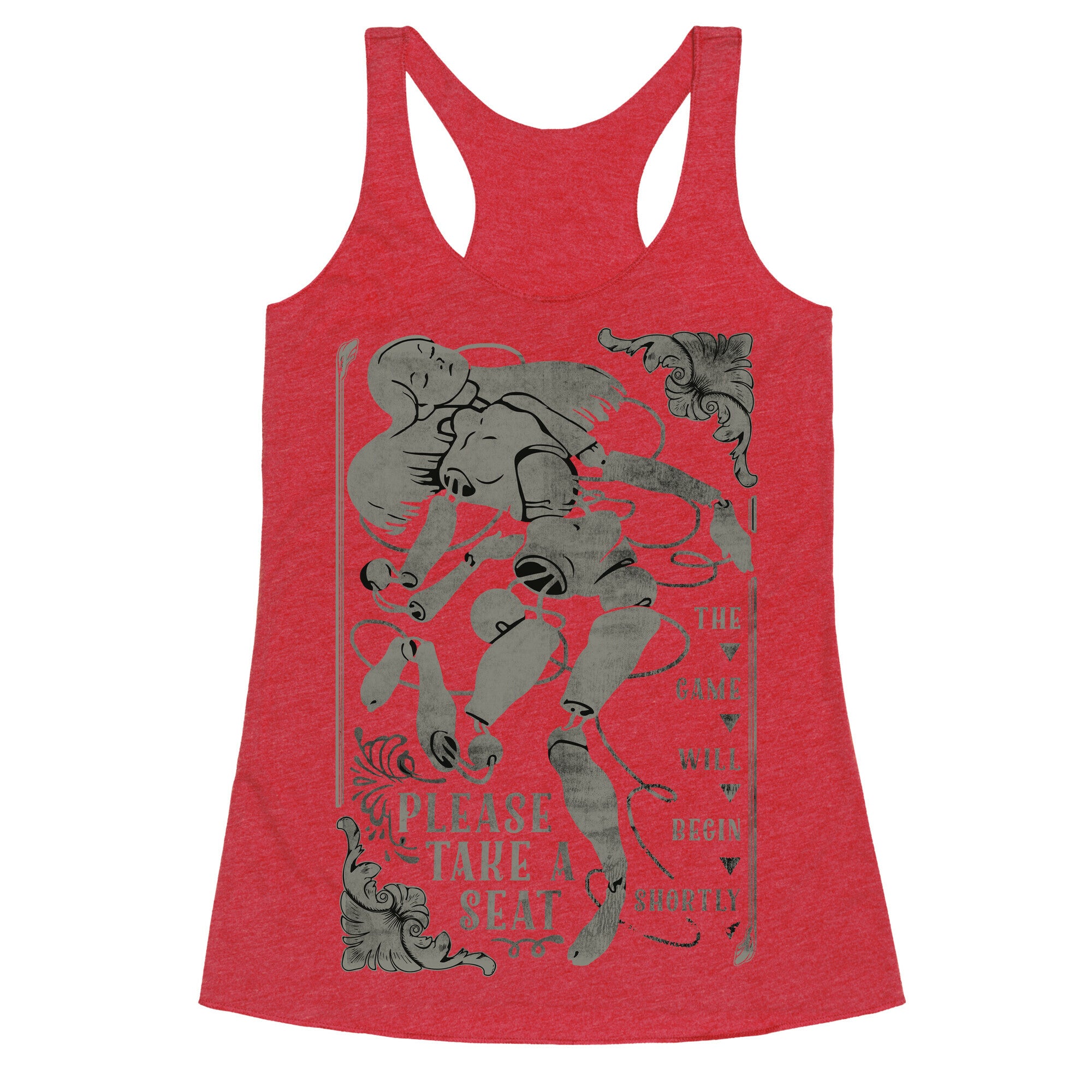 Death Parade Doll Racerback Tank