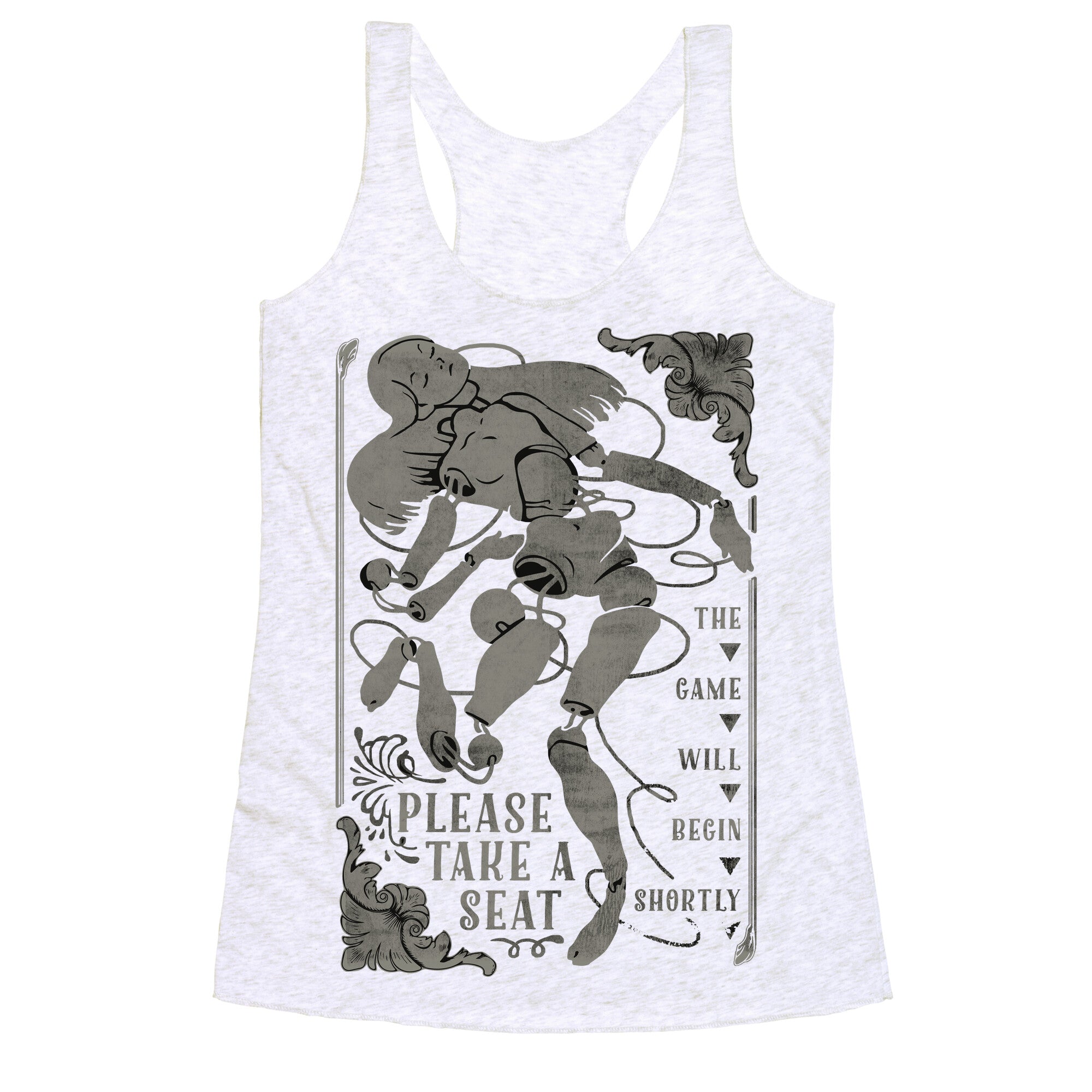 Death Parade Doll Racerback Tank