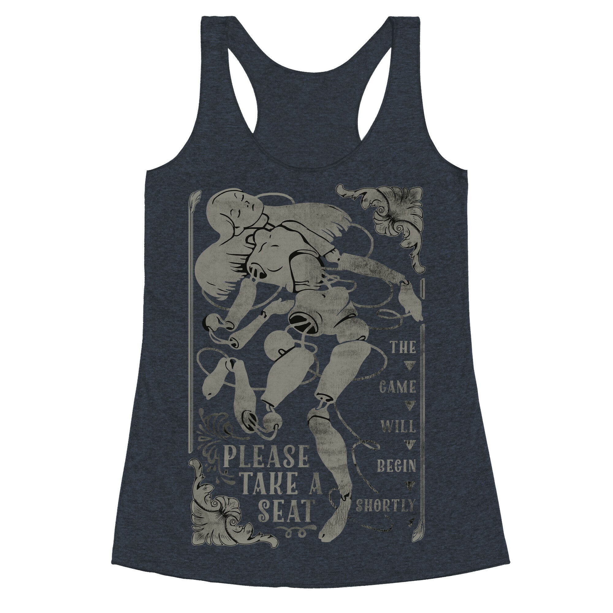 Death Parade Doll Racerback Tank
