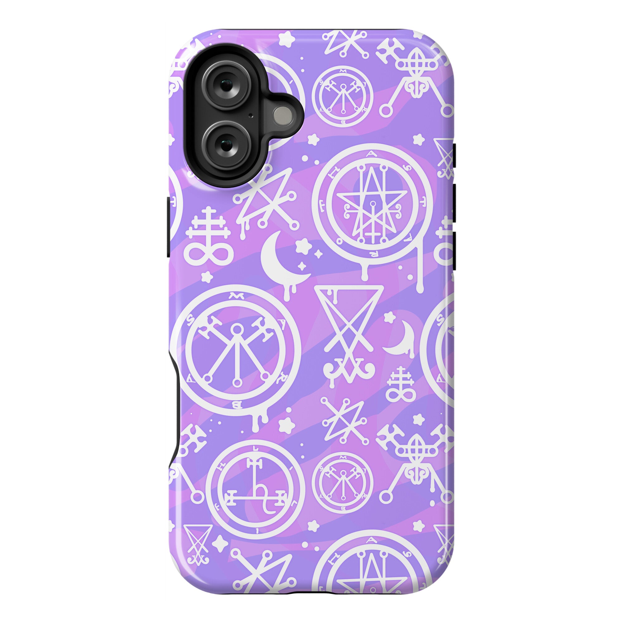 Pastel Goth Demon Sigil Pattern Phone Case