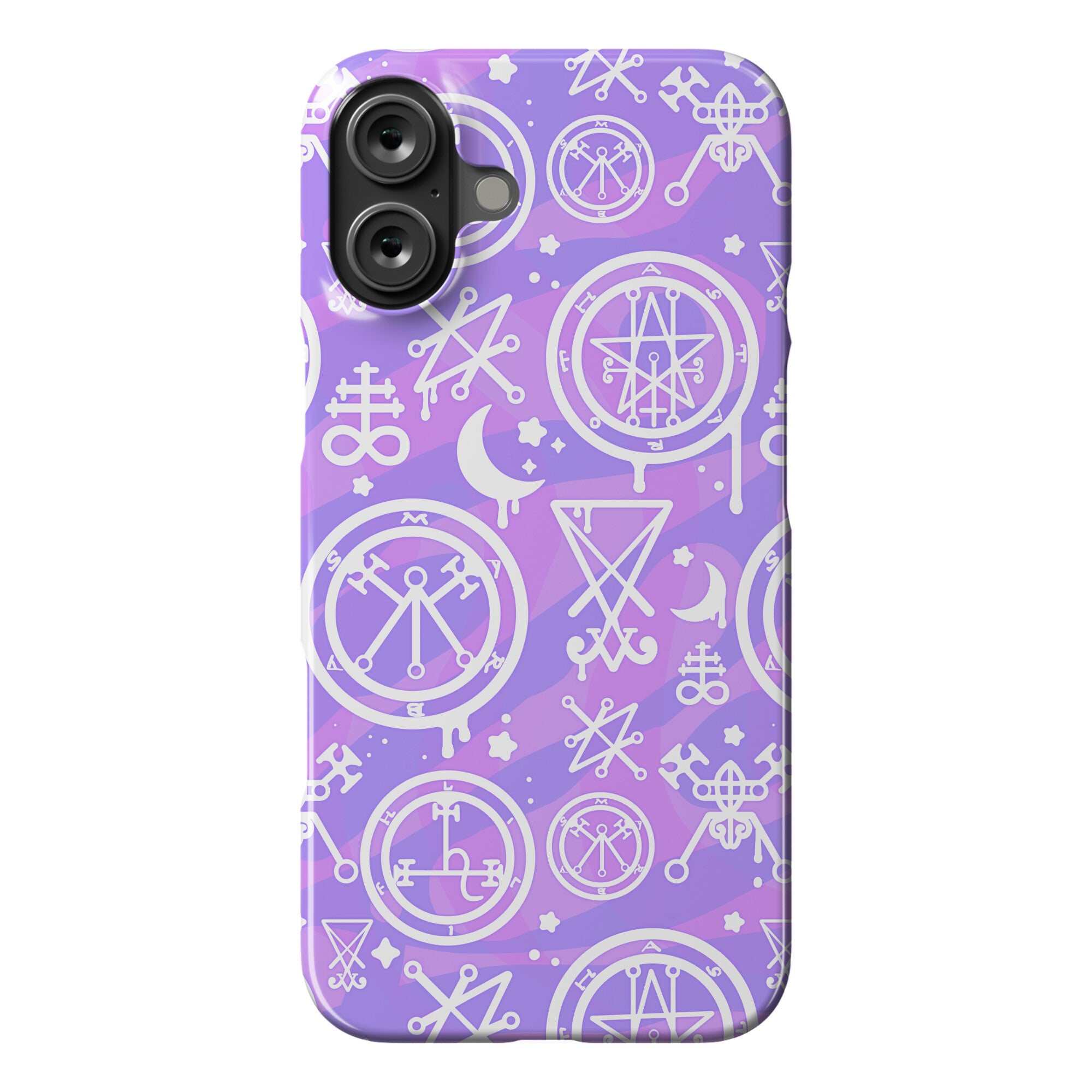 Pastel Goth Demon Sigil Pattern Phone Case