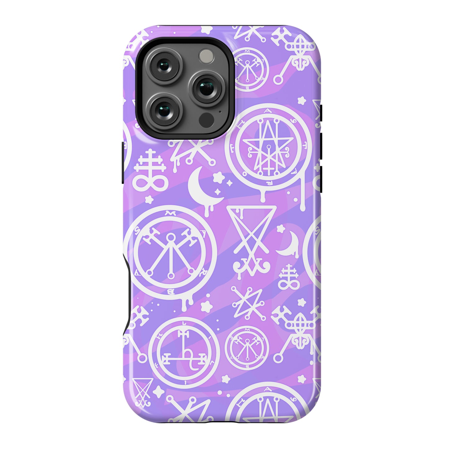 Pastel Goth Demon Sigil Pattern Phone Case