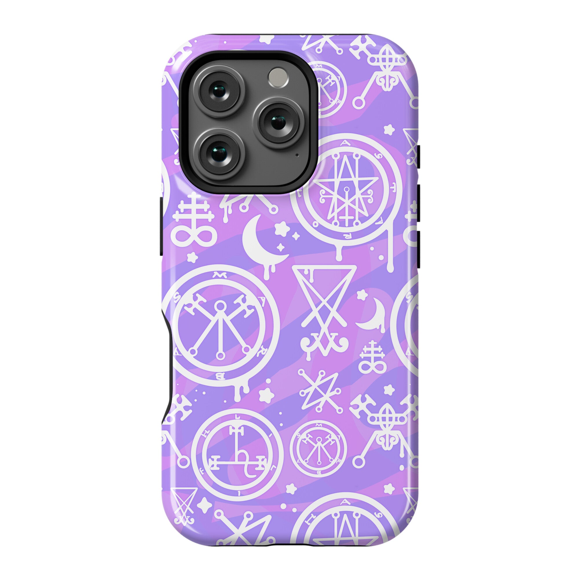 Pastel Goth Demon Sigil Pattern Phone Case