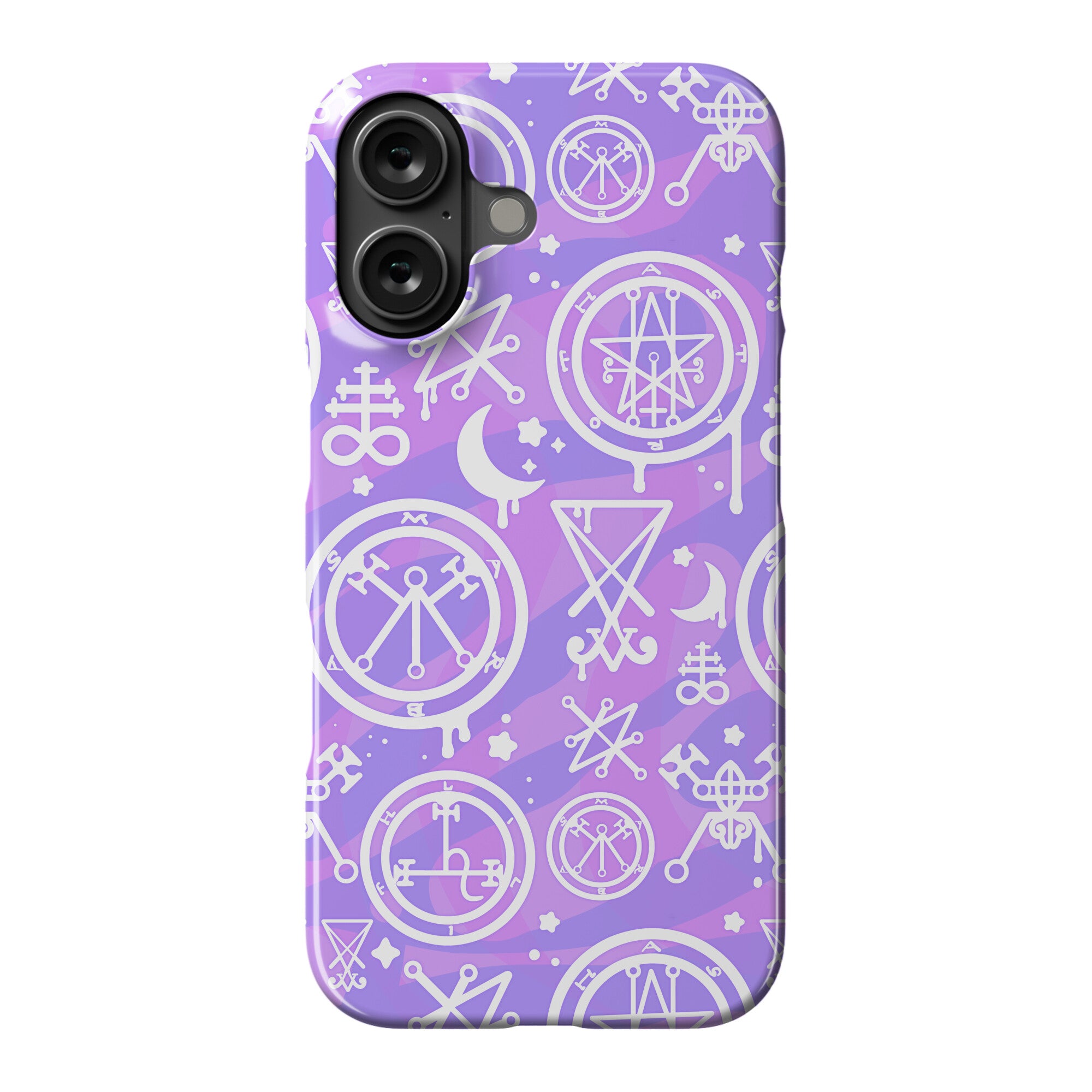 Pastel Goth Demon Sigil Pattern Phone Case