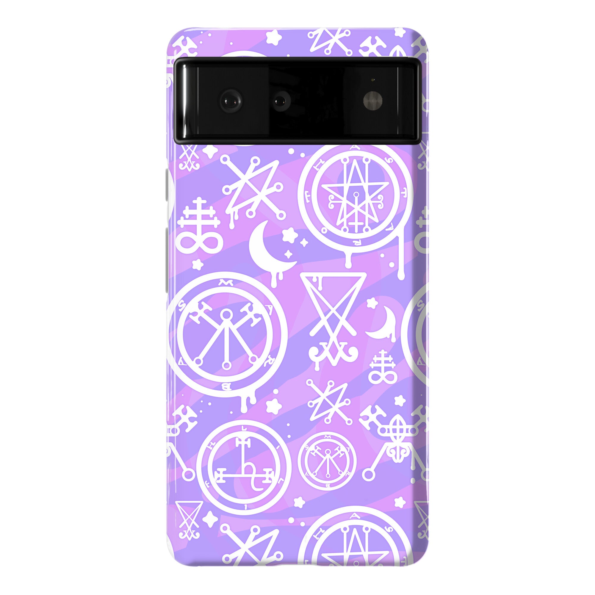 Pastel Goth Demon Sigil Pattern Phone Case