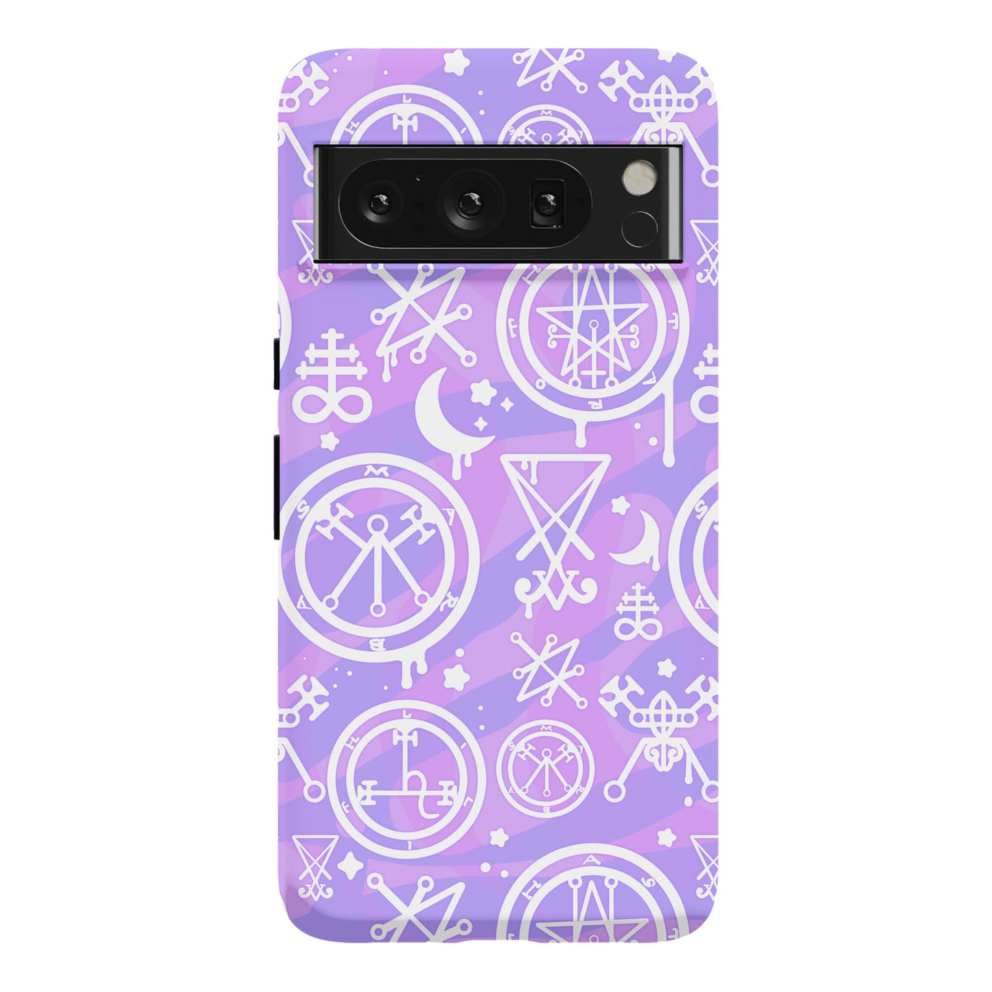 Pastel Goth Demon Sigil Pattern Phone Case