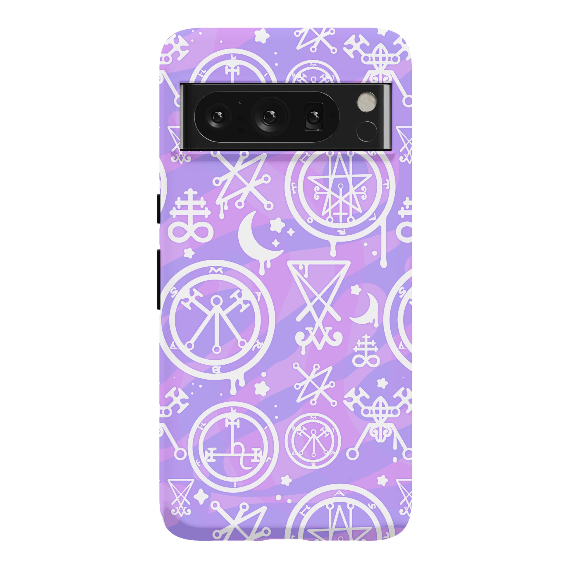 Pastel Goth Demon Sigil Pattern Phone Case