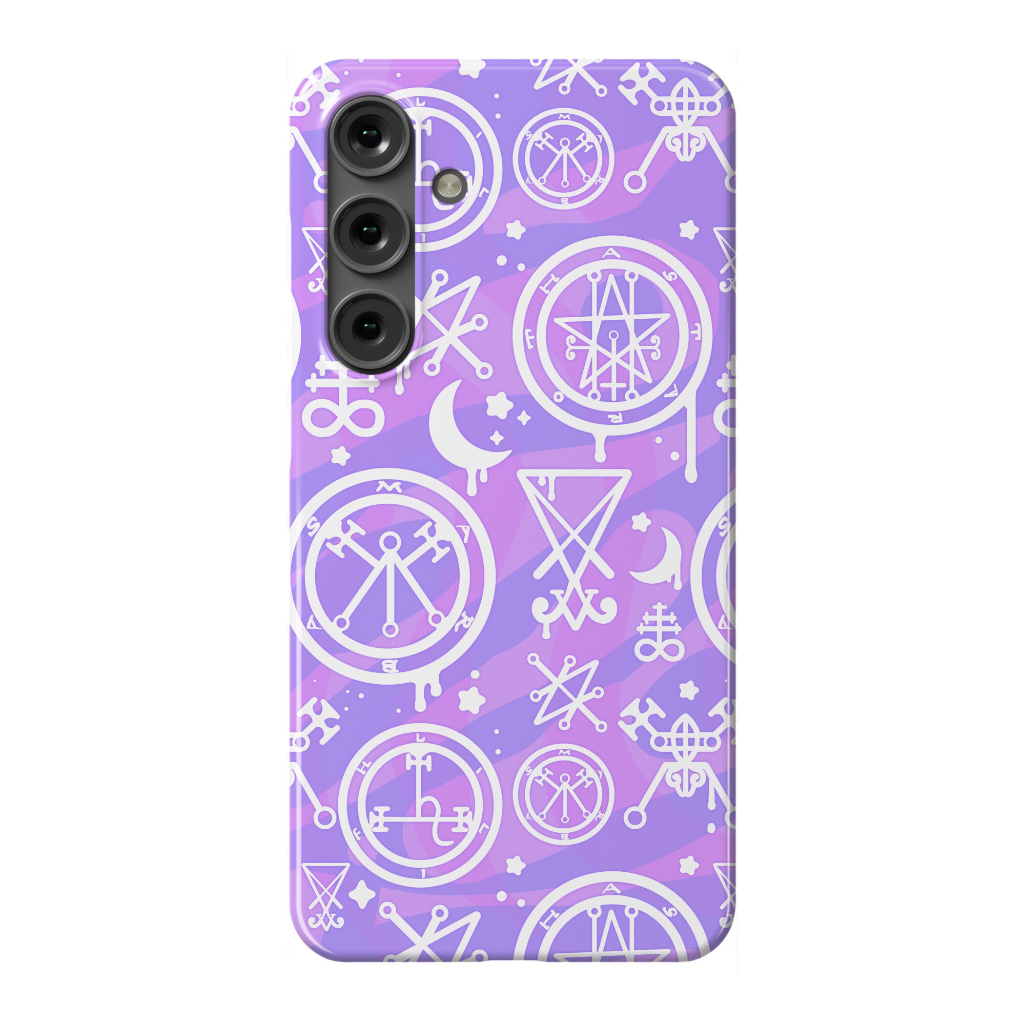 Pastel Goth Demon Sigil Pattern Phone Case