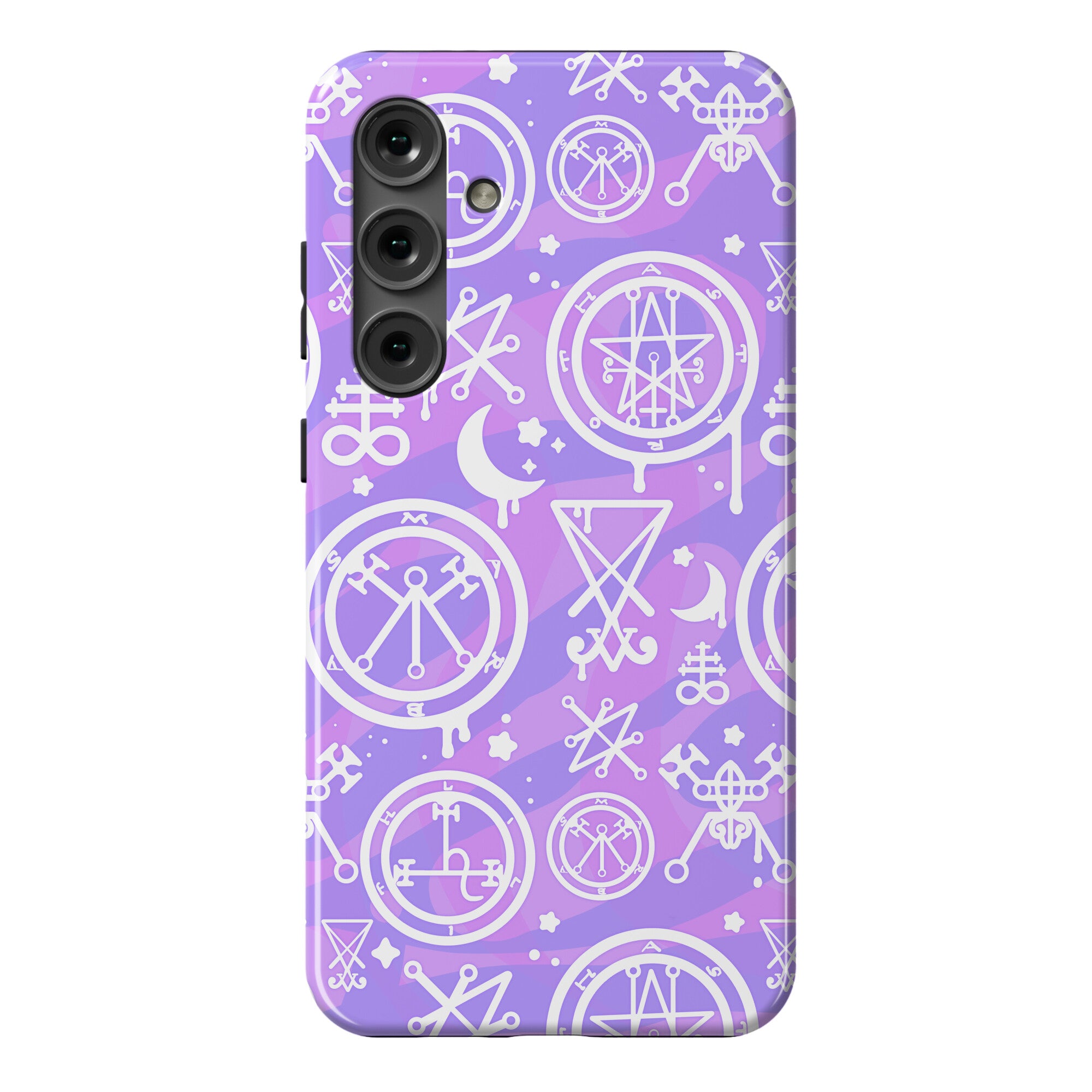 Pastel Goth Demon Sigil Pattern Phone Case
