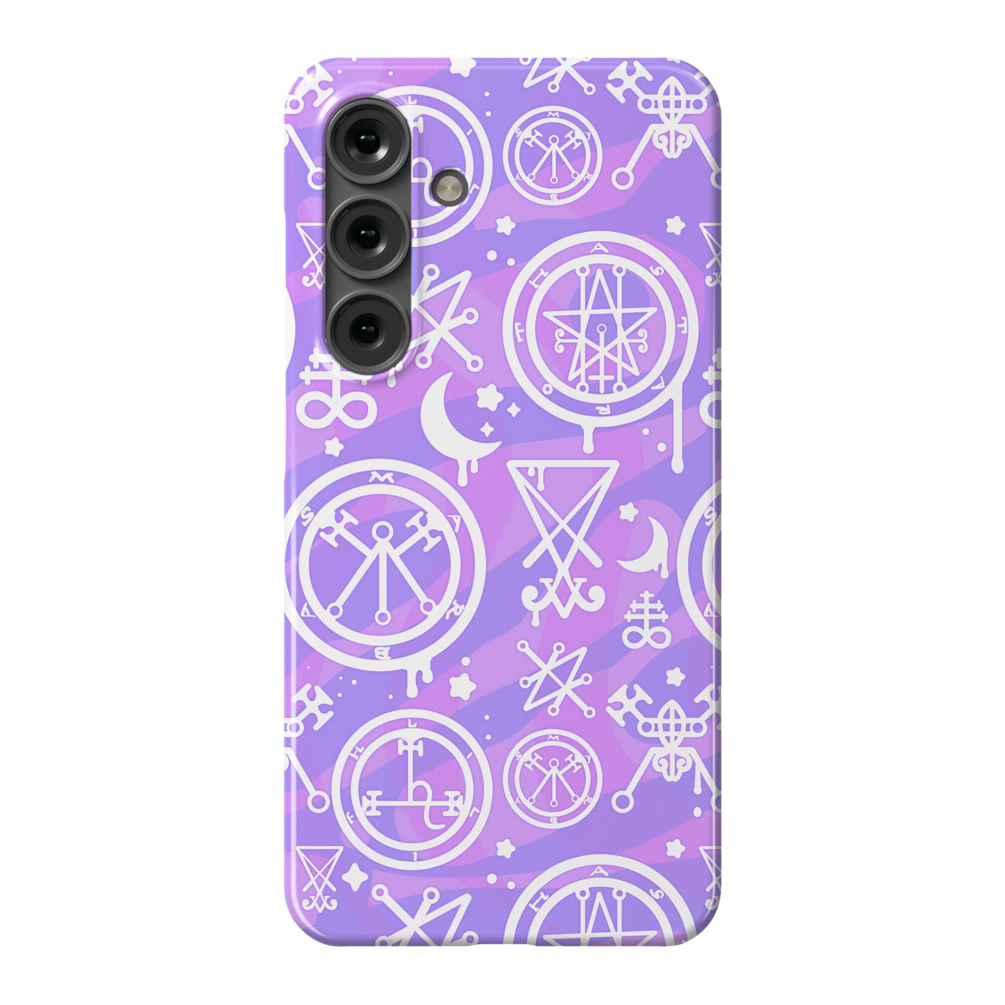 Pastel Goth Demon Sigil Pattern Phone Case