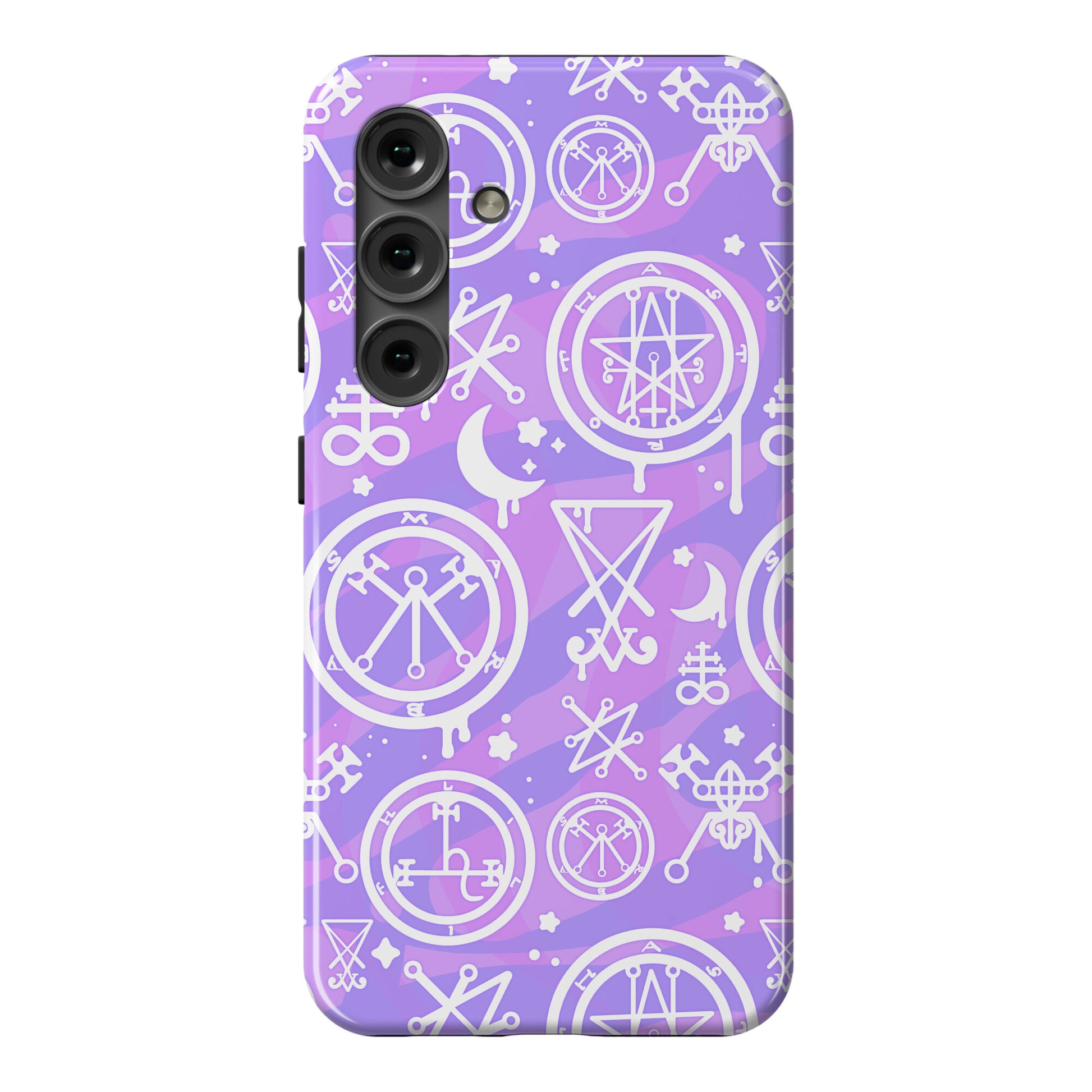 Pastel Goth Demon Sigil Pattern Phone Case