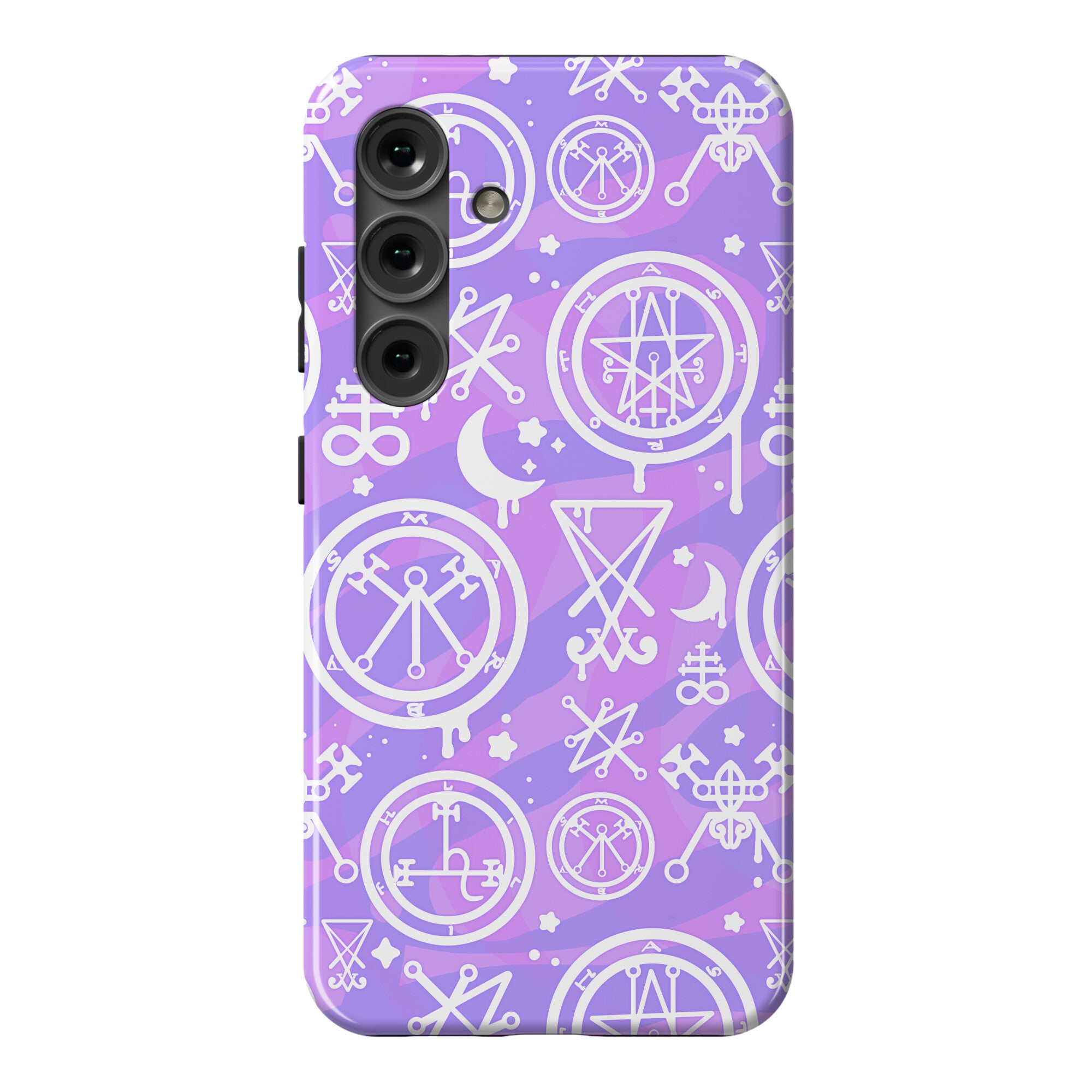 Pastel Goth Demon Sigil Pattern Phone Case