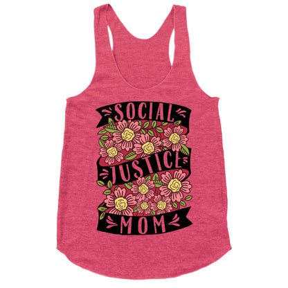 Social Justice Mom Racerback Tank