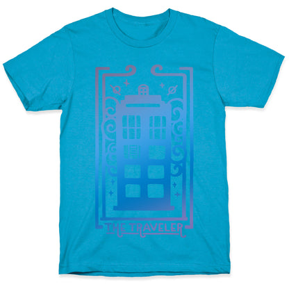 Time Traveler Tarot Unisex Triblend Tee