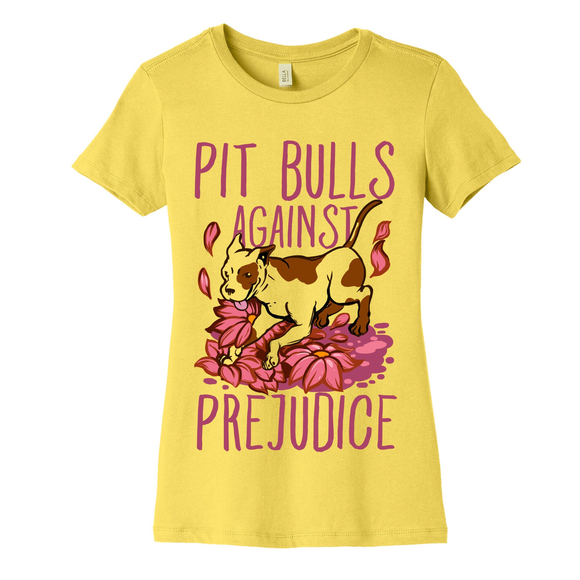 Pit Bulls Against Prejudice Women's Cotton Tee