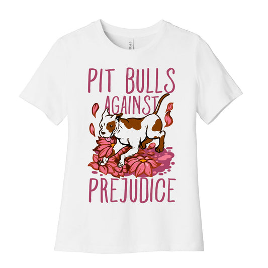 Pit Bulls Against Prejudice Women's Cotton Tee