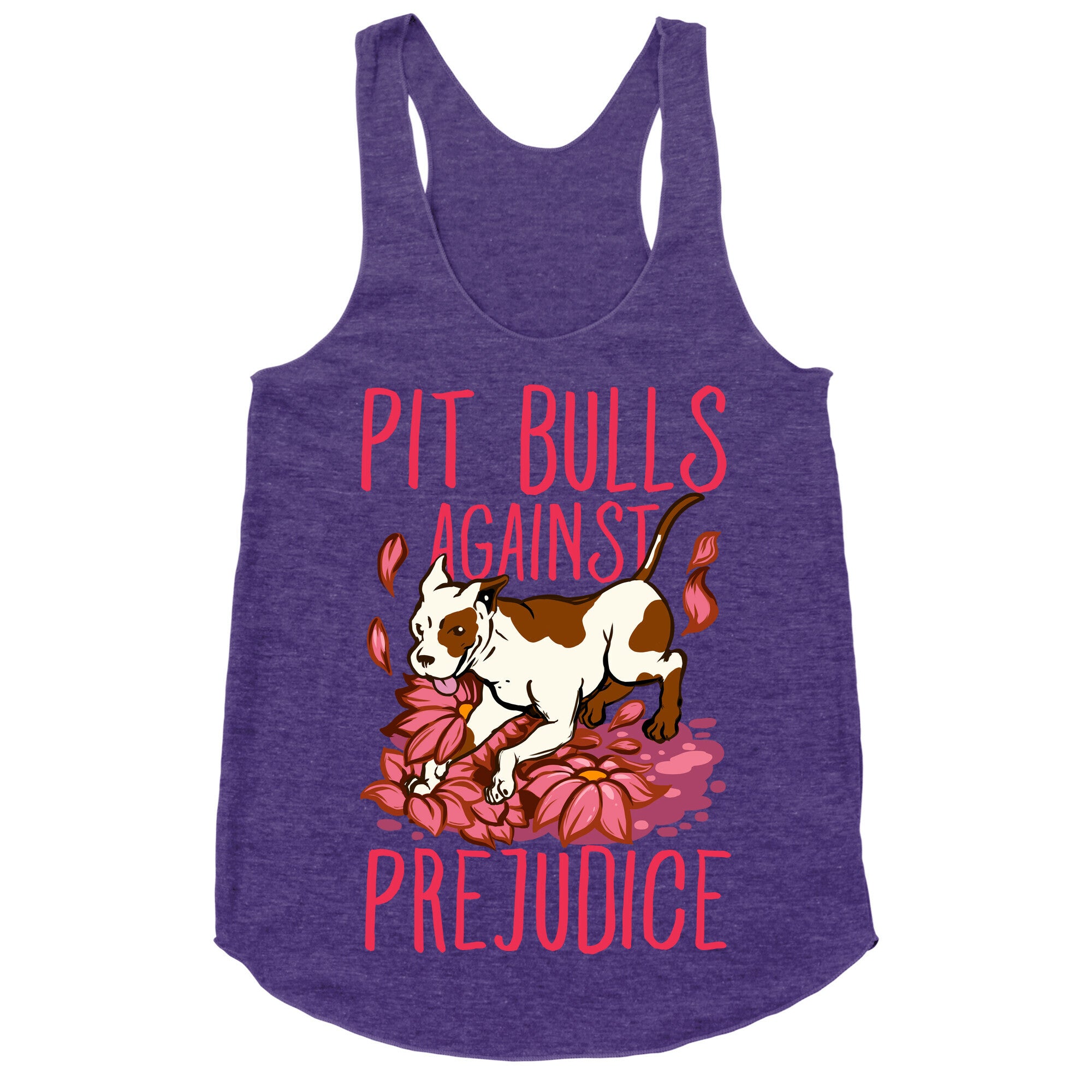 Pit Bulls Against Prejudice Racerback Tank