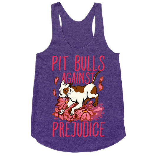 Pit Bulls Against Prejudice Racerback Tank