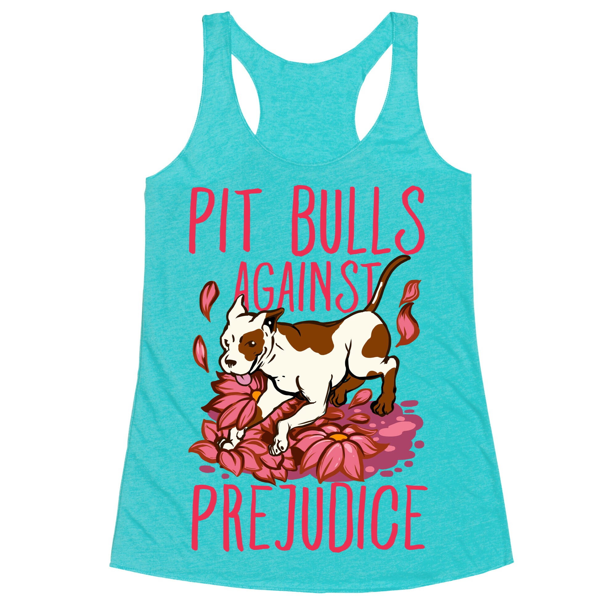 Pit Bulls Against Prejudice Racerback Tank