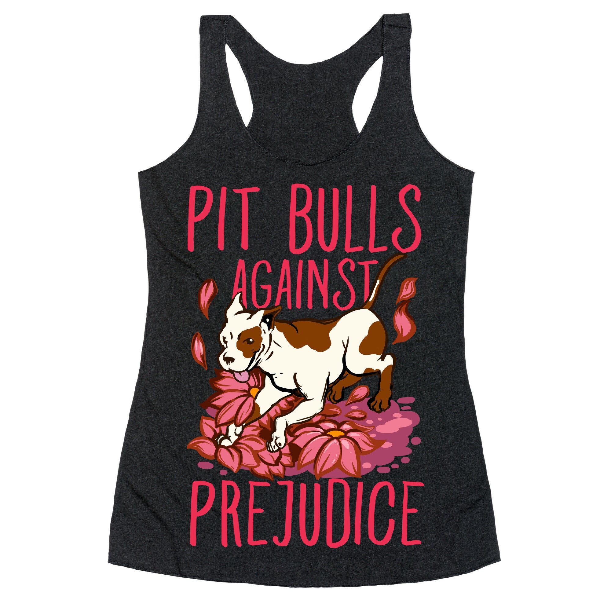 Pit Bulls Against Prejudice Racerback Tank