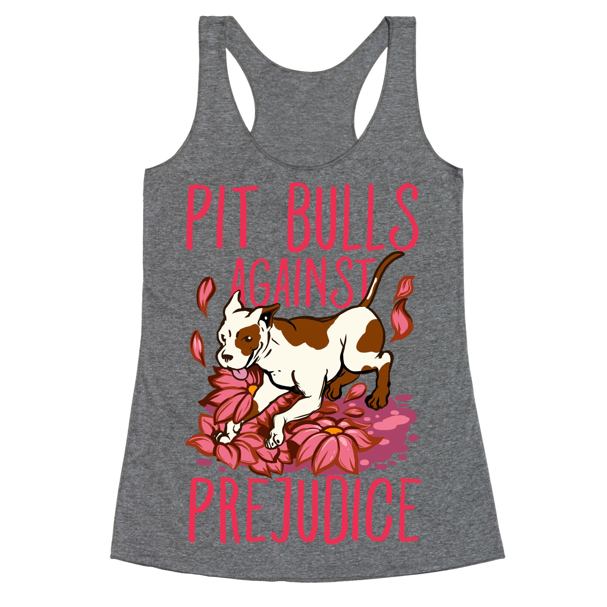 Pit Bulls Against Prejudice Racerback Tank