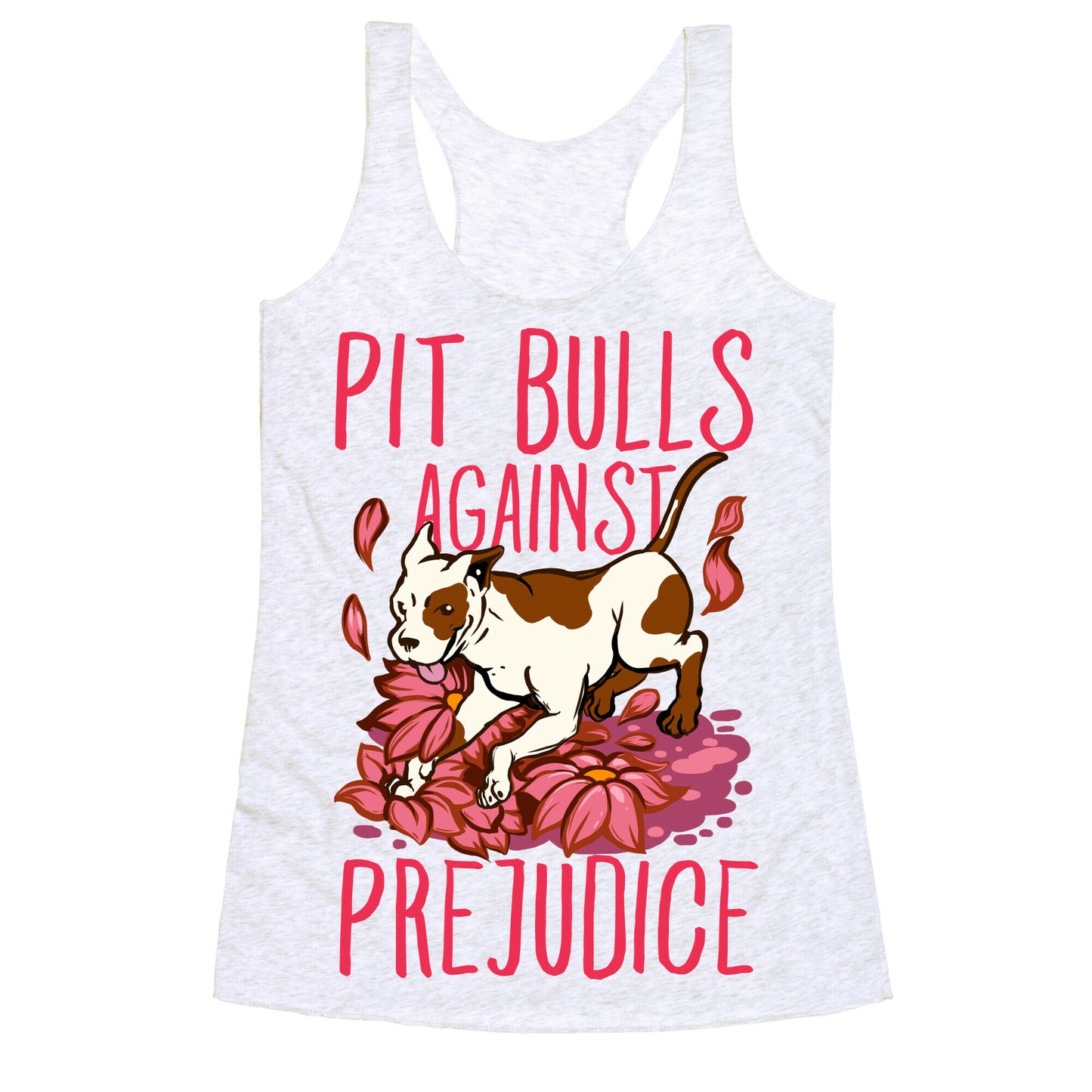 Pit Bulls Against Prejudice Racerback Tank