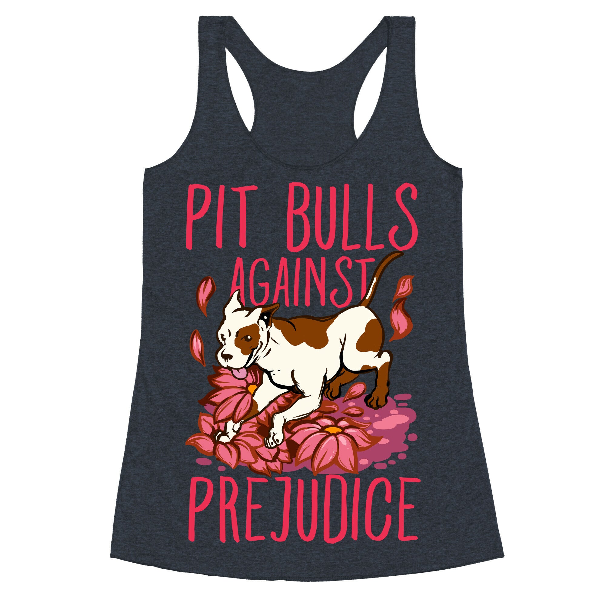 Pit Bulls Against Prejudice Racerback Tank