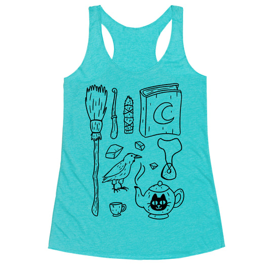 Witch Essentials Racerback Tank