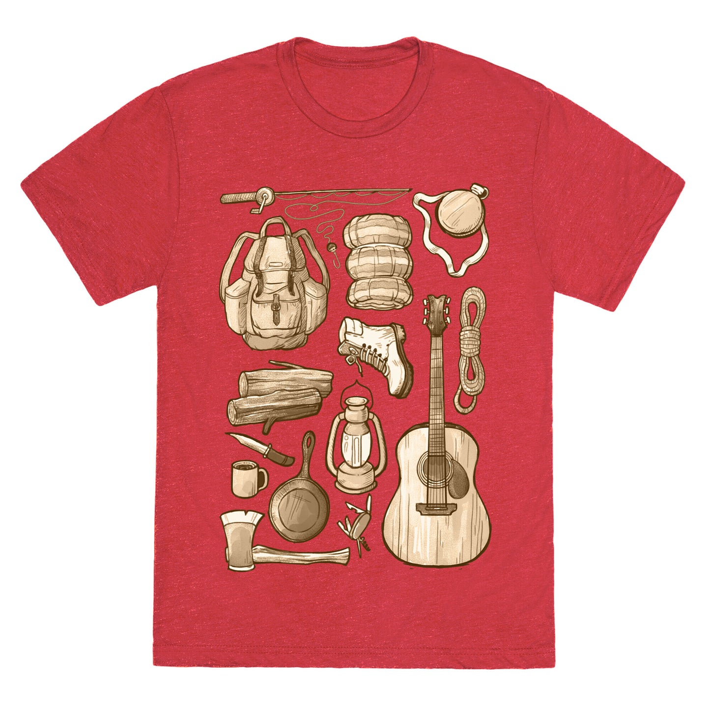 Camping Gear Unisex Triblend Tee