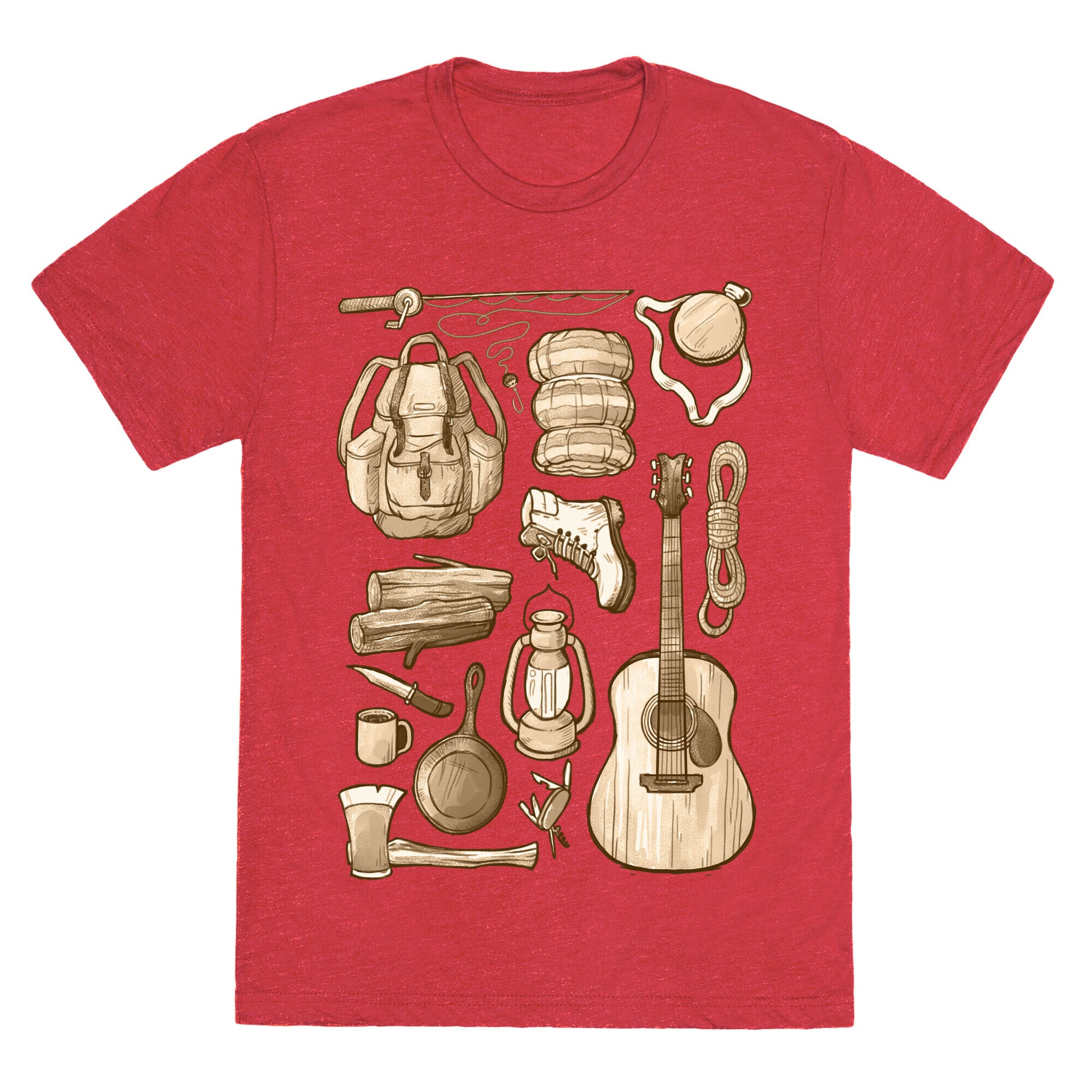 Camping Gear Unisex Triblend Tee