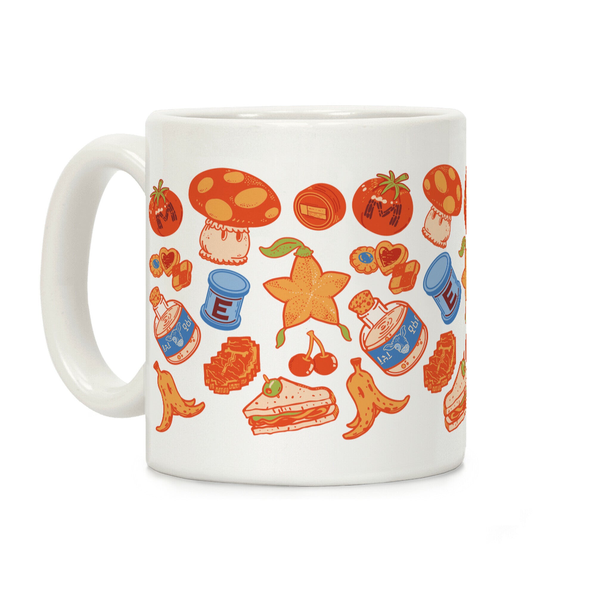 Gamer Food Items Coffee Mug
