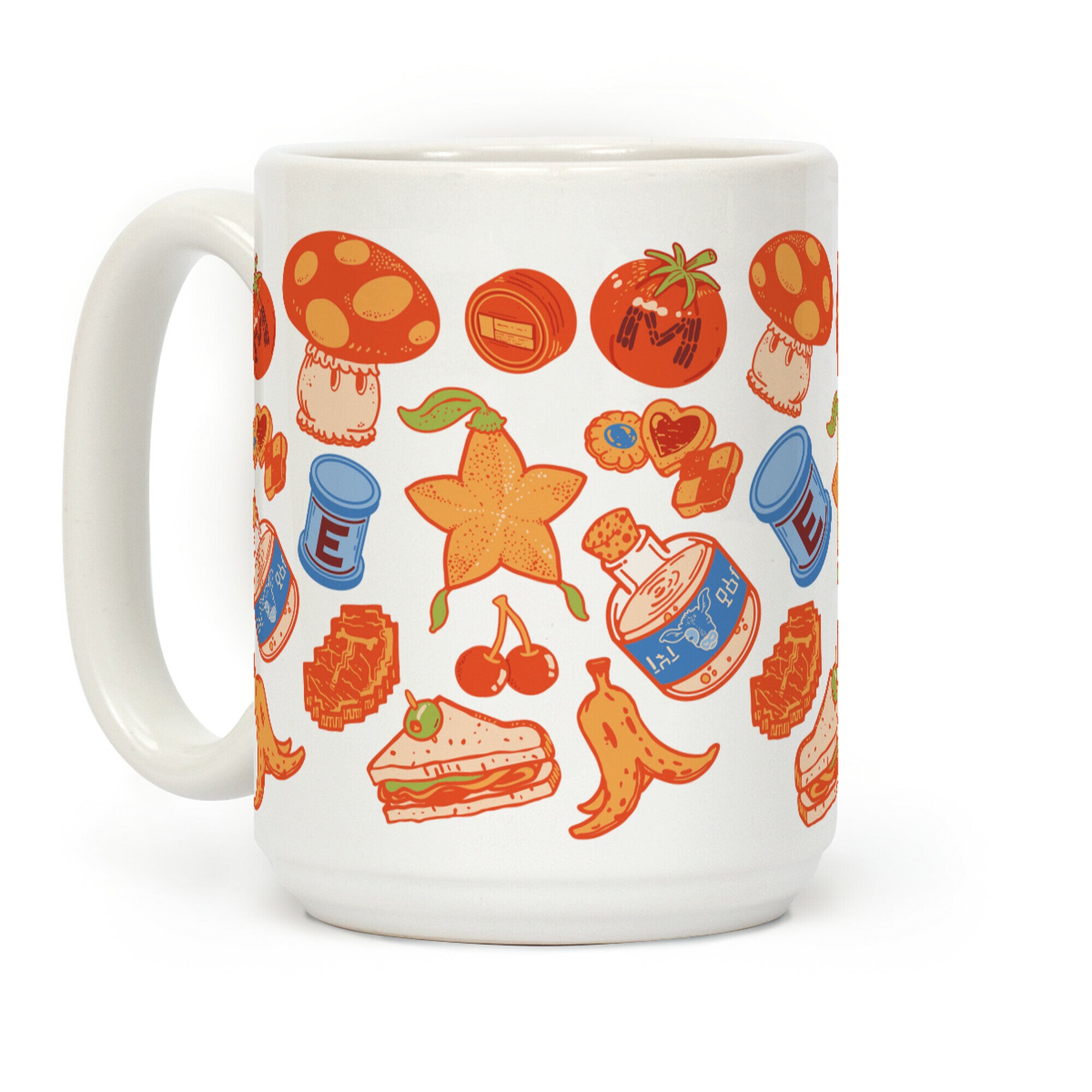 Gamer Food Items Coffee Mug