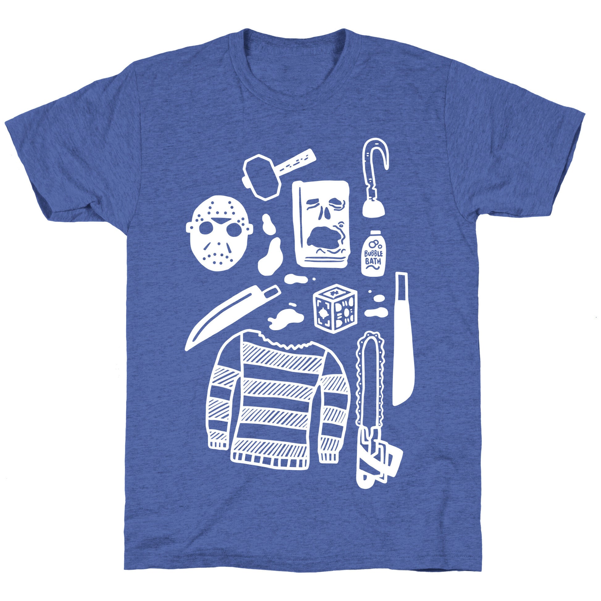Slasher Slumber Party Kit Unisex Triblend Tee