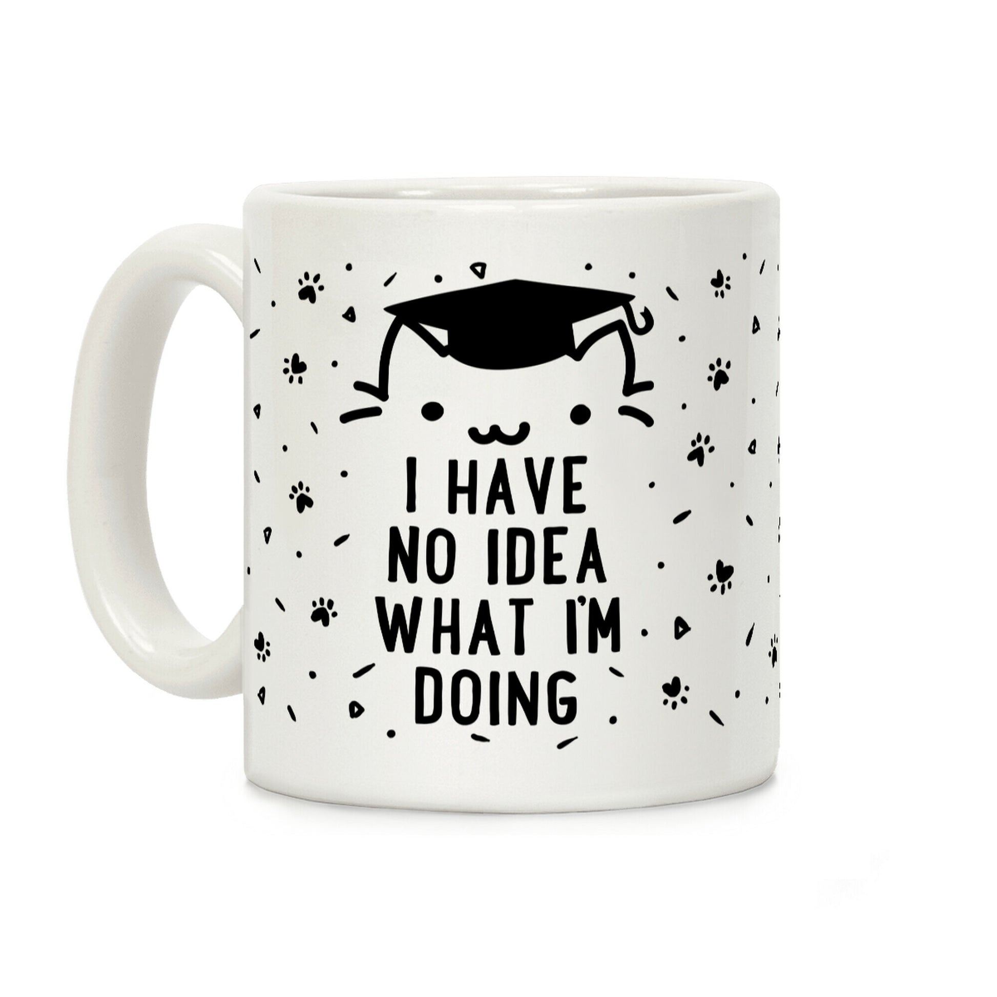 Graduation Cat Coffee Mug