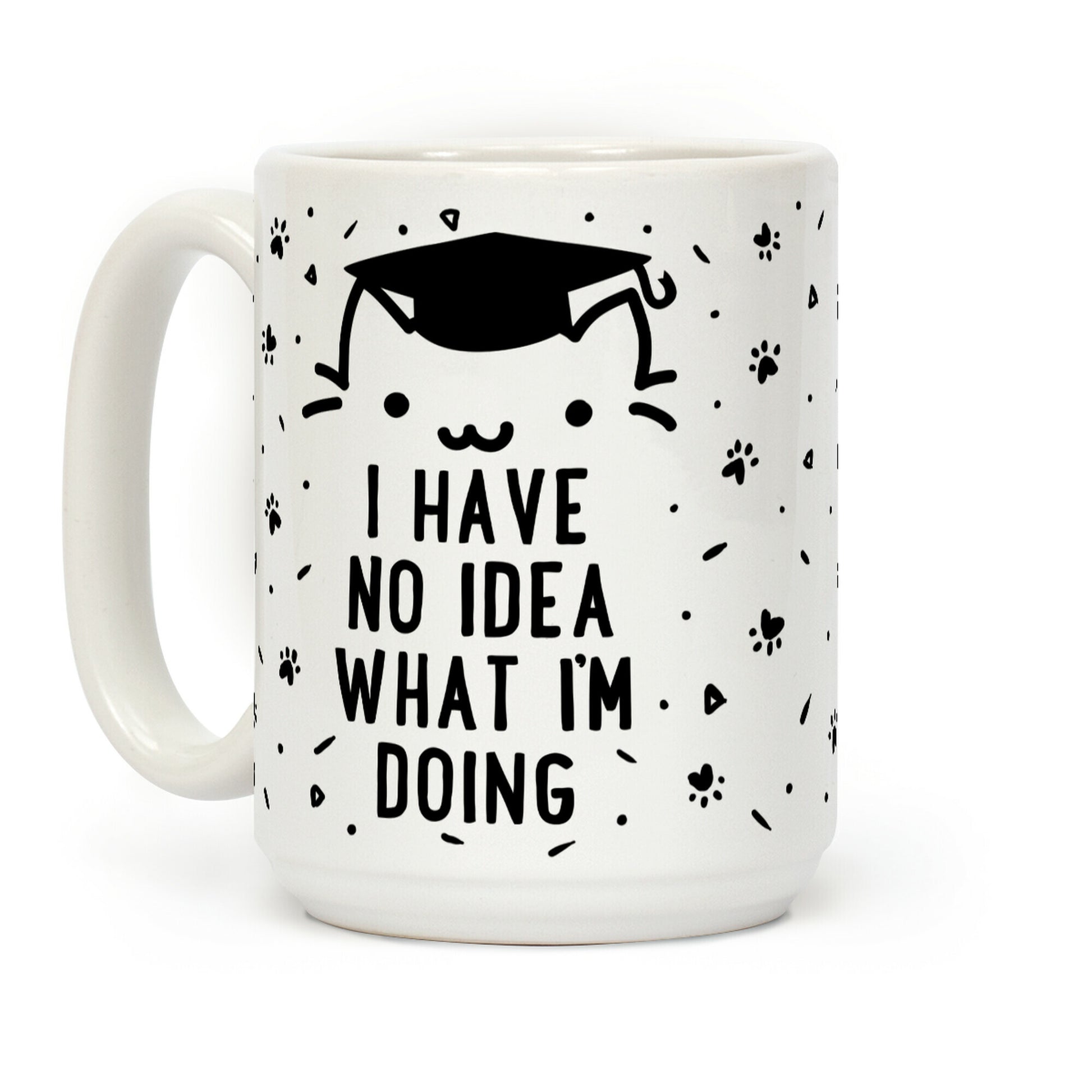 Graduation Cat Coffee Mug