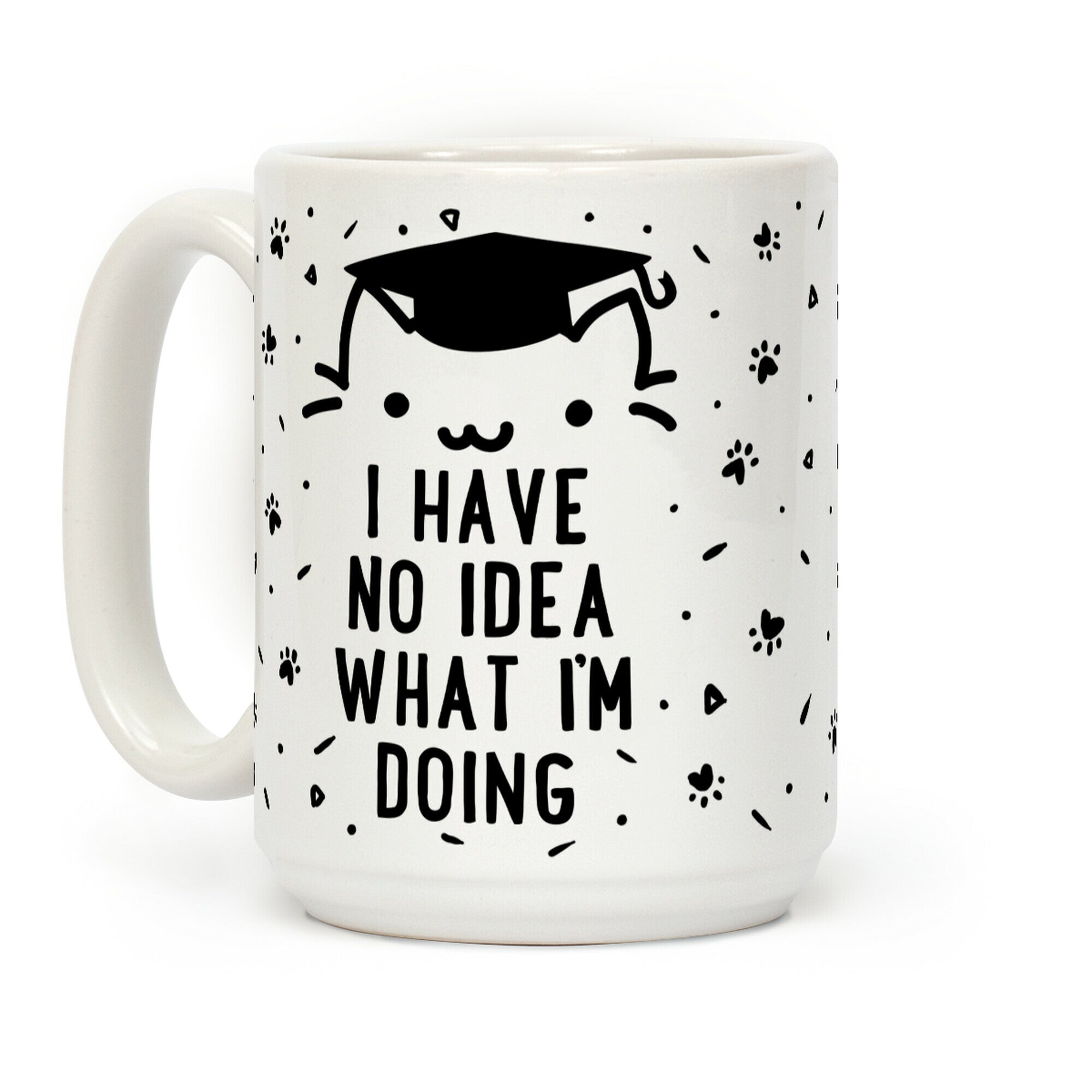 Graduation Cat Coffee Mug